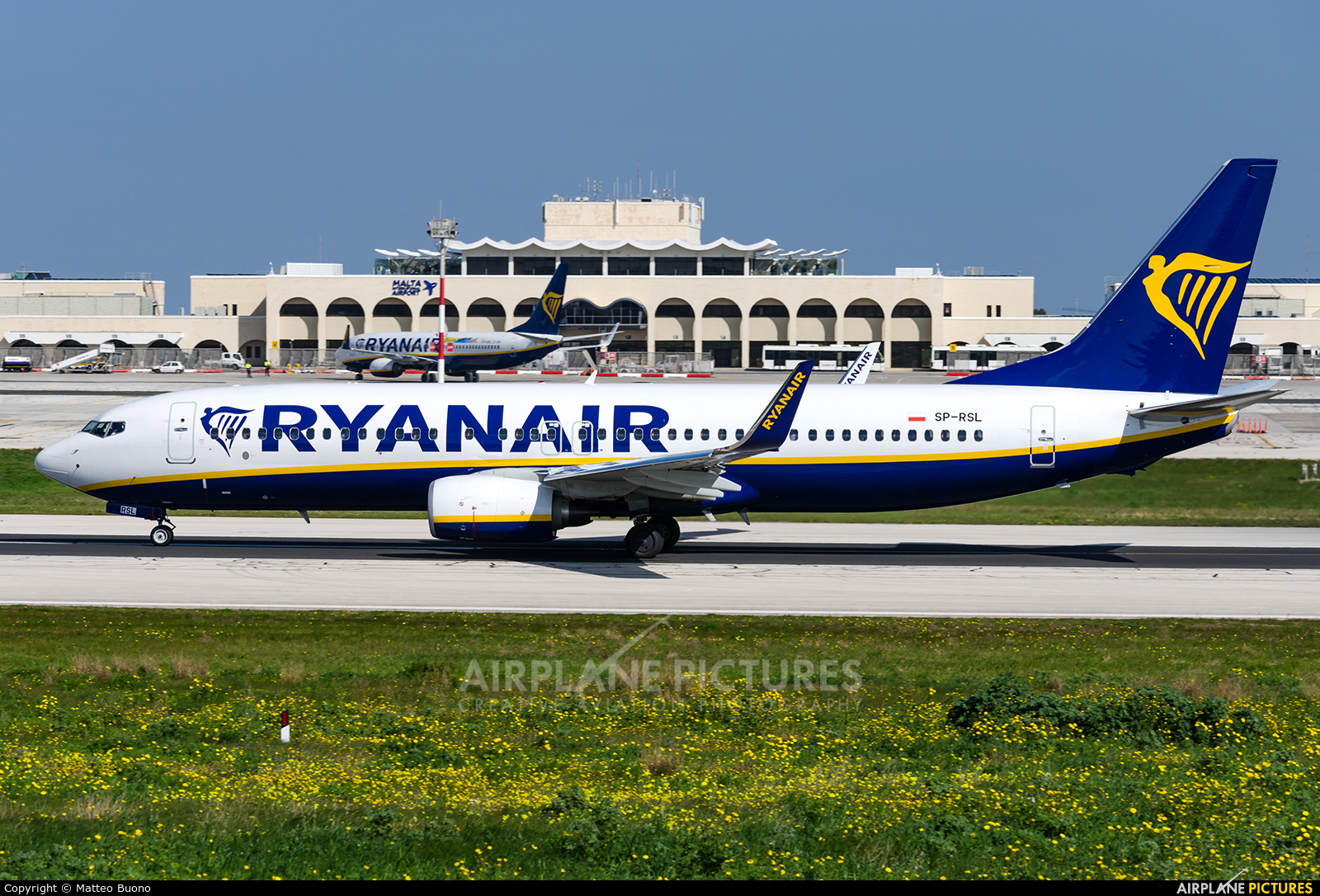 Ryanair Sun SP-RSL aircraft at Malta Intl