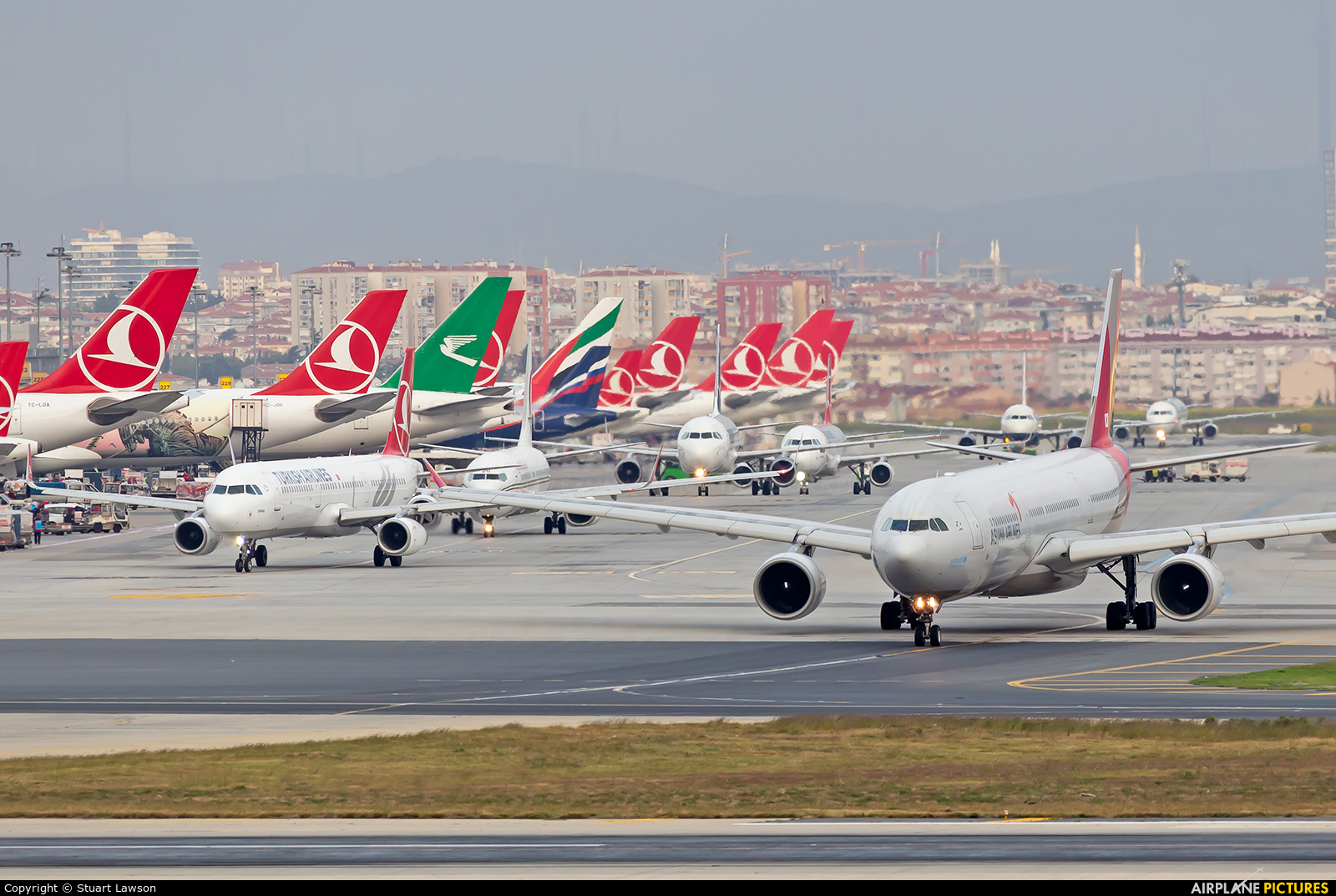 Asiana Airlines HL7794 aircraft at Istanbul - Ataturk