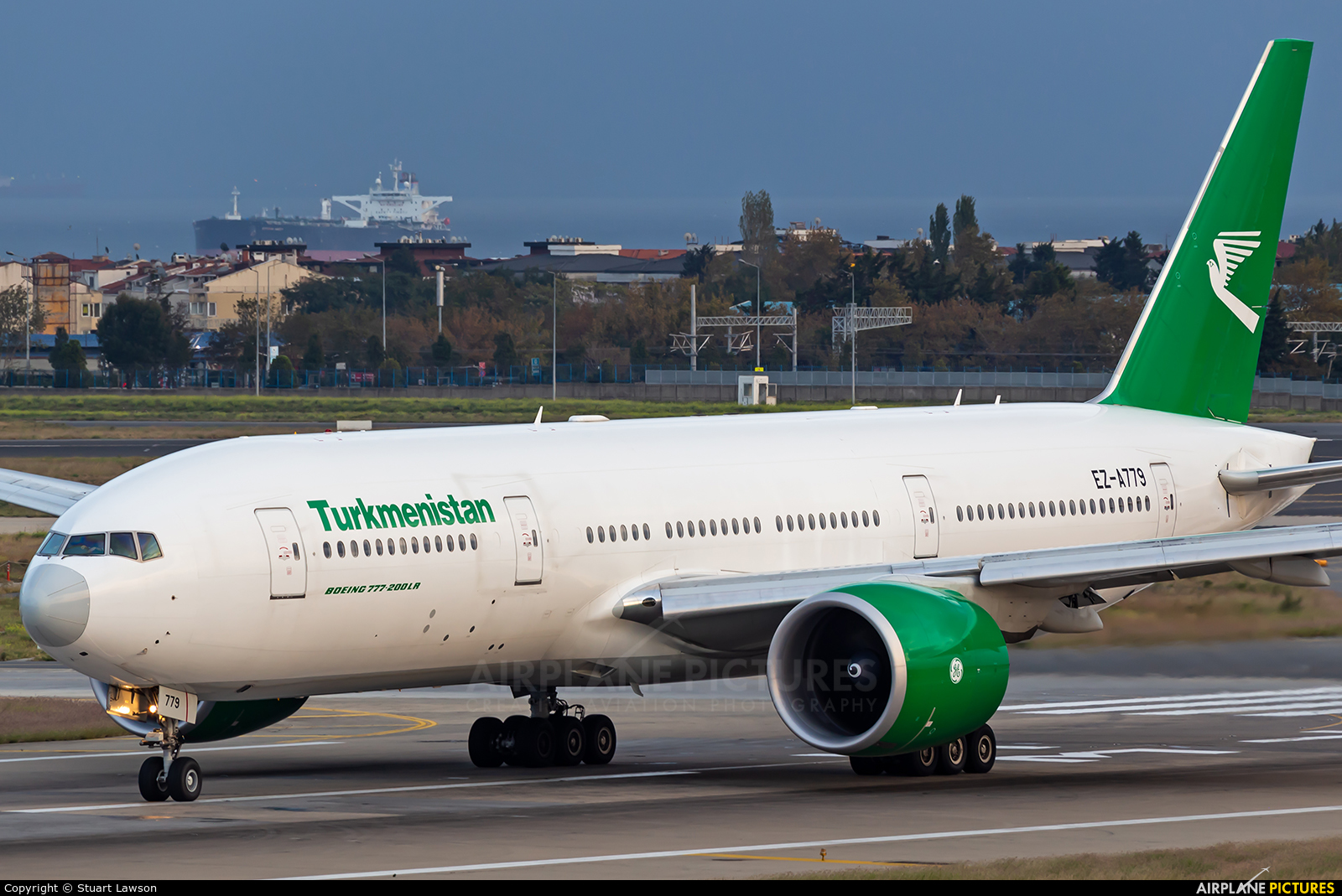 Turkmenistan Airlines EZ-A779 aircraft at Istanbul - Ataturk