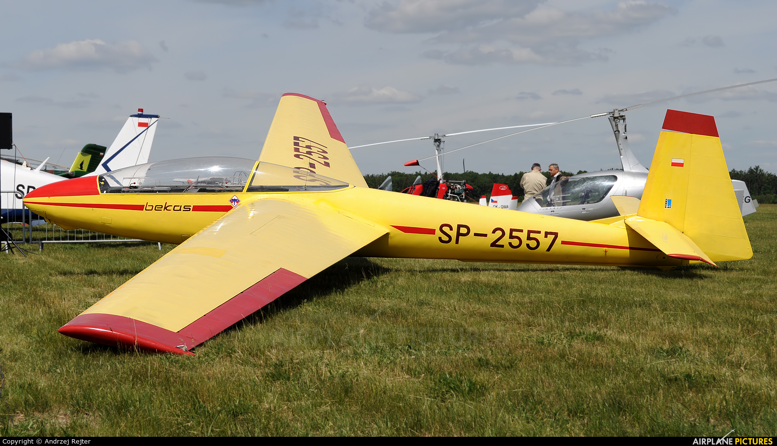 Aeroklub Gliwicki SP-2557 aircraft at Ostrów Wielkopolski - Michałków