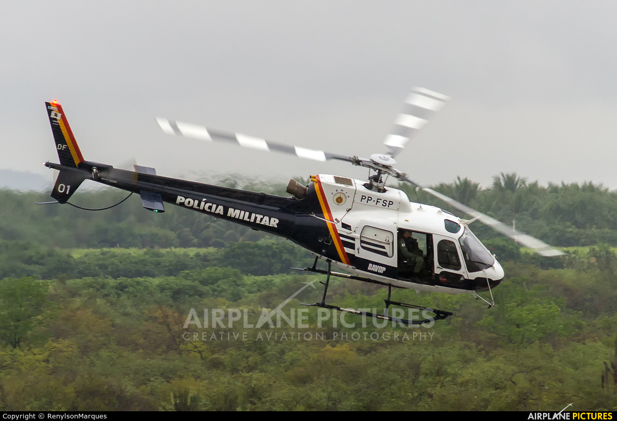 Police Aviation Services PP-FSP aircraft at Petrolina