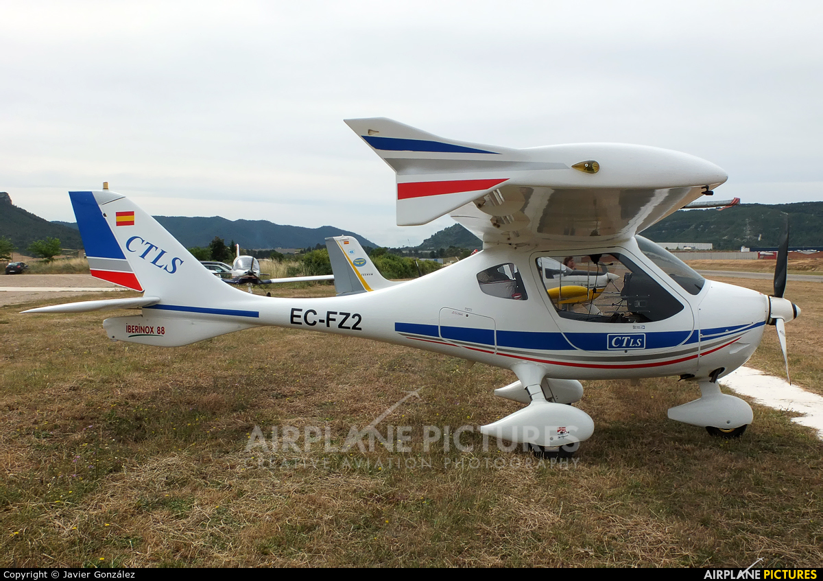 Private EC-FZ2 aircraft at Igualada - Odena