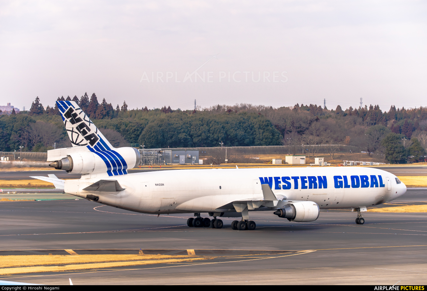 Western Global Airlines N412SN aircraft at Tokyo - Narita Intl