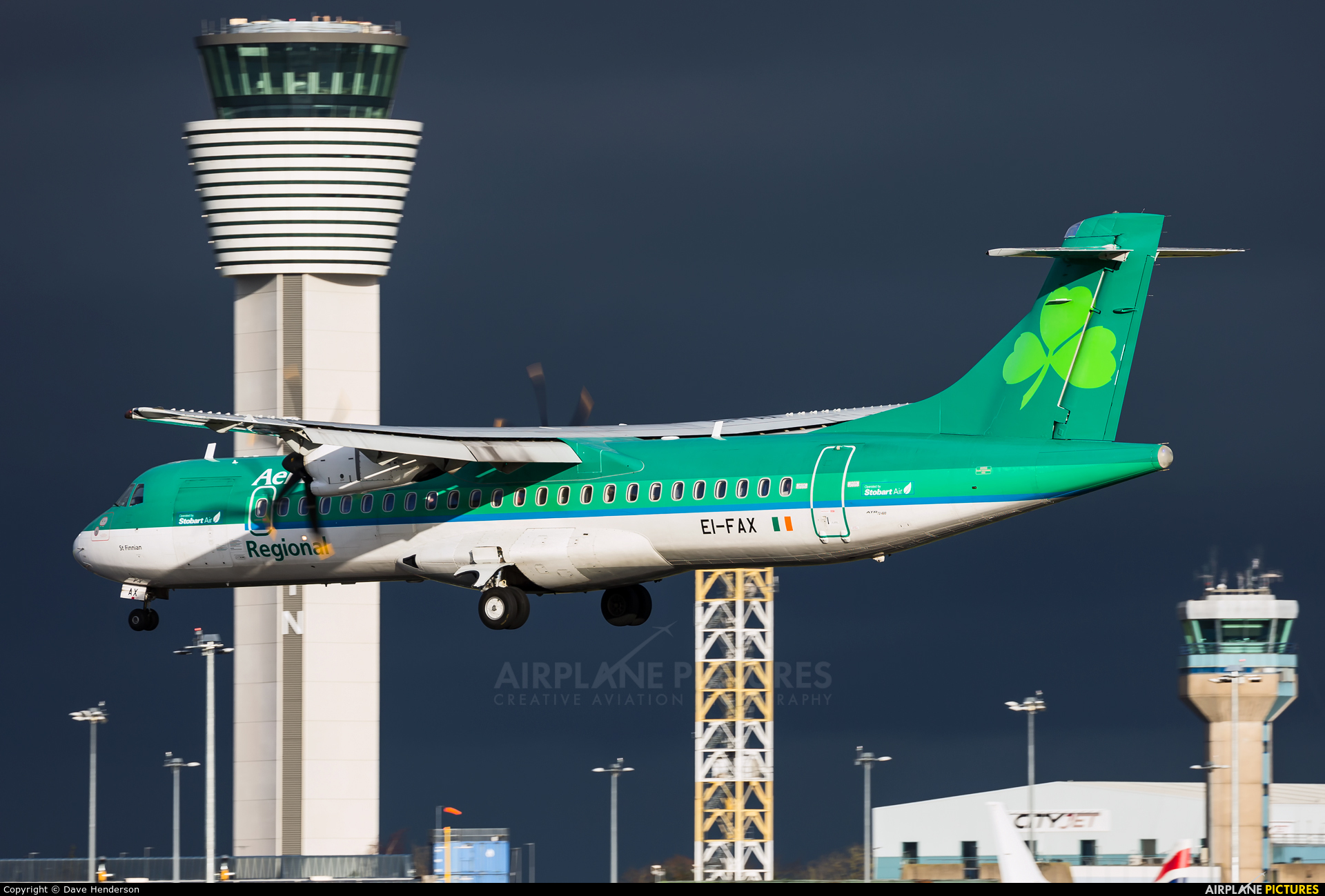 Aer Lingus Regional EI-FAX aircraft at Dublin