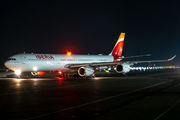 EC-IZX - Iberia Airbus A340-600 aircraft