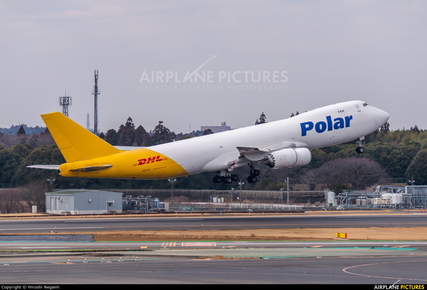 Polar Air Cargo N851GT aircraft at Tokyo - Narita Intl