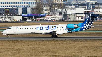 ES-ACF - Nordica Canadair CL-600 CRJ-701