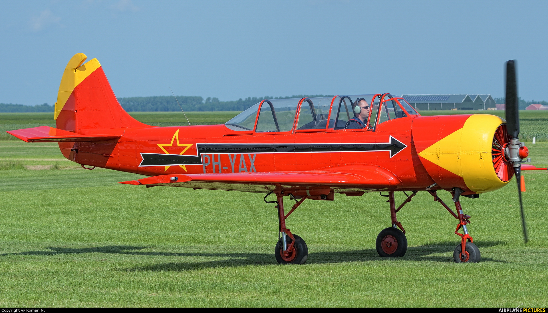 Private PH-YAX aircraft at Oostwold