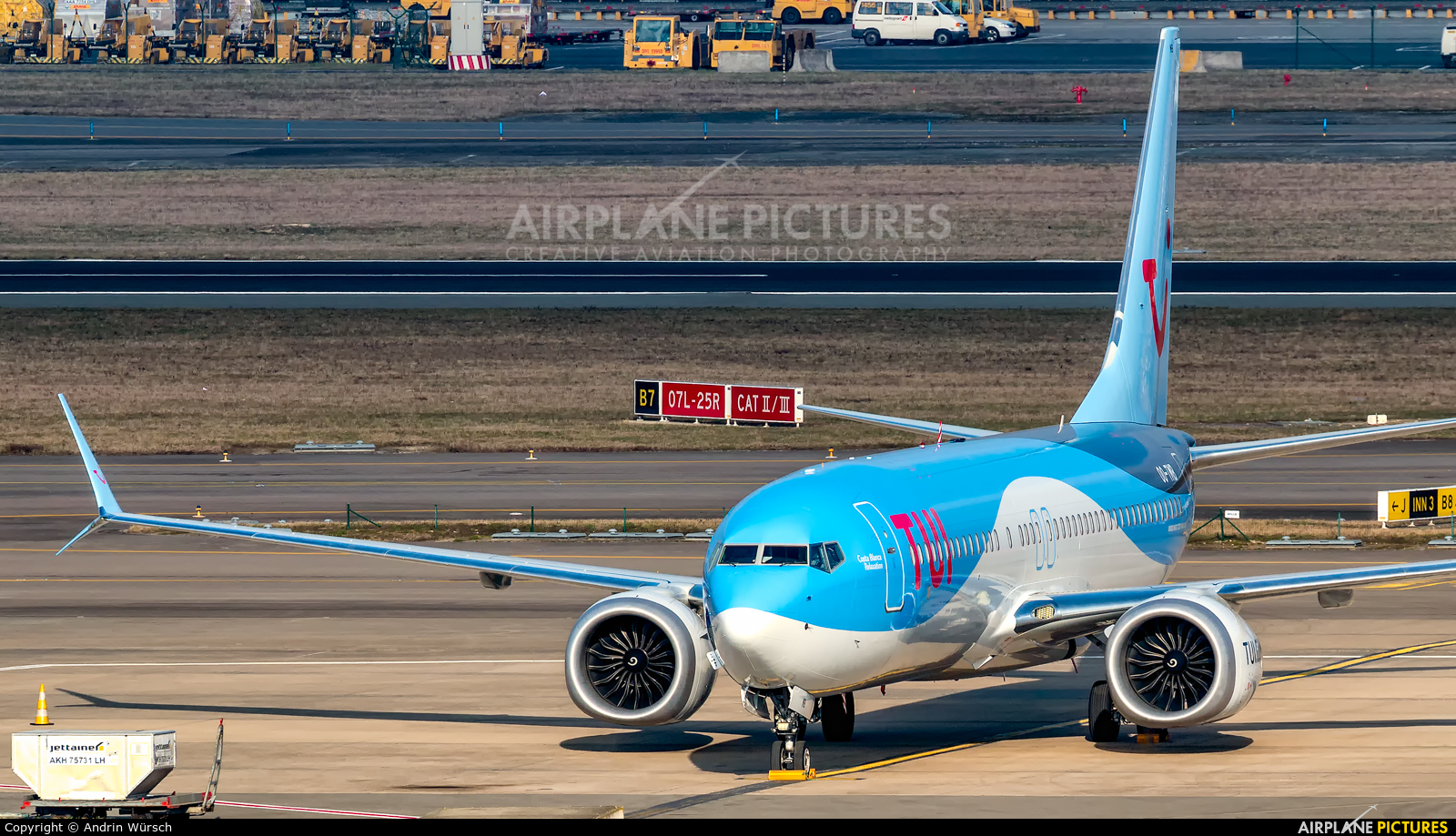 TUI Airlines Belgium OO-TMB aircraft at Brussels - Zaventem