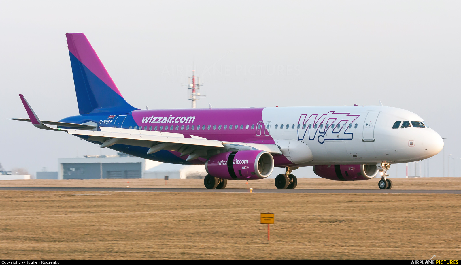 Wizz Air UK G-WUKF aircraft at Lublin