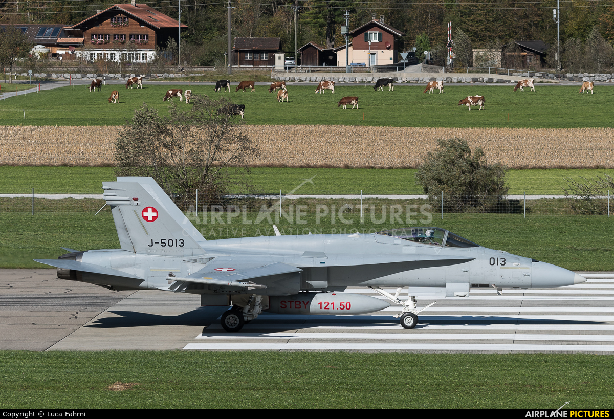 Switzerland - Air Force J-5013 aircraft at Meiringen