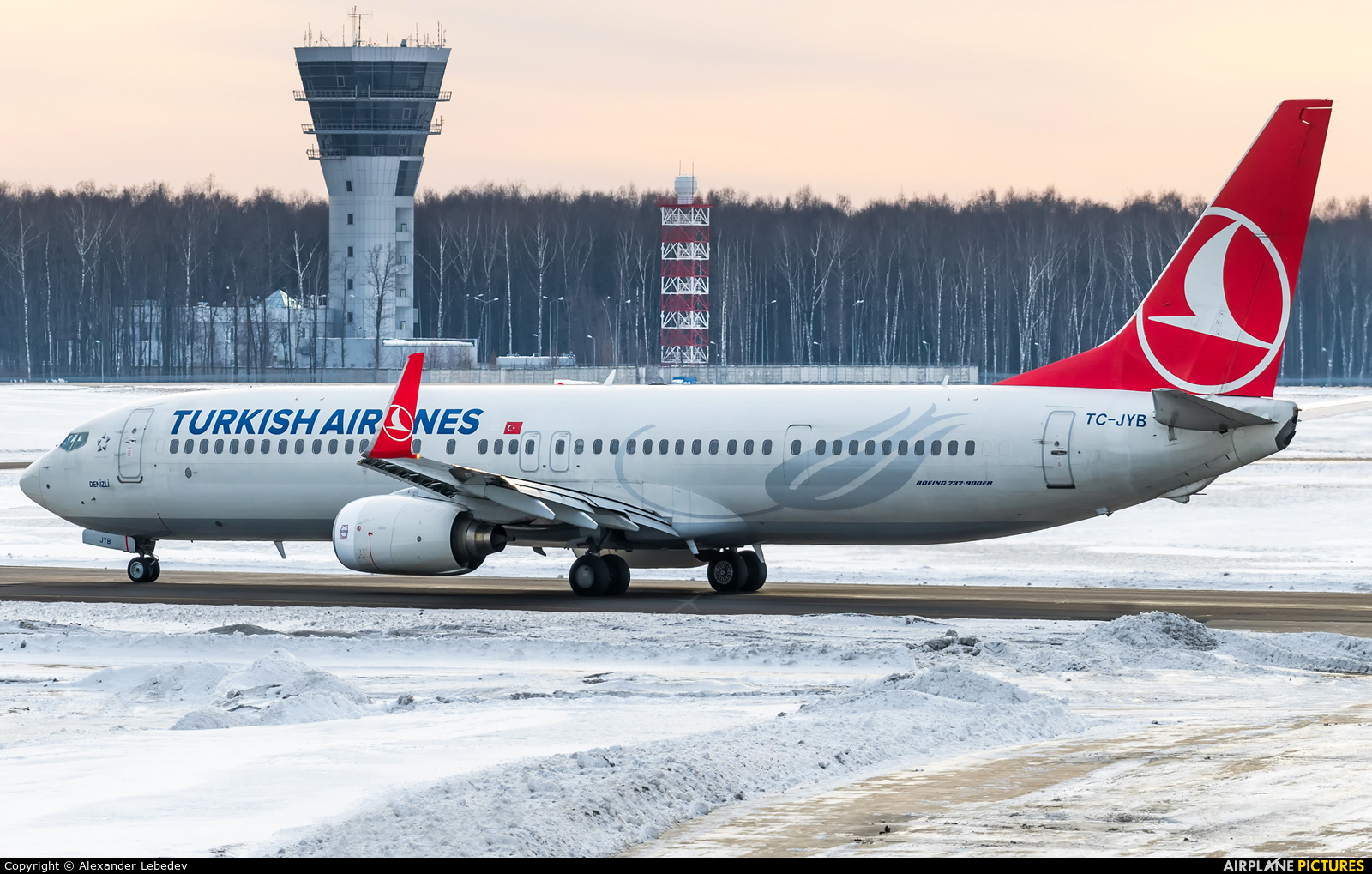 Turkish Airlines TC-JYB aircraft at Moscow - Vnukovo