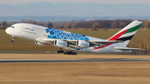 A6-EOQ - Emirates Airlines Airbus A380 aircraft