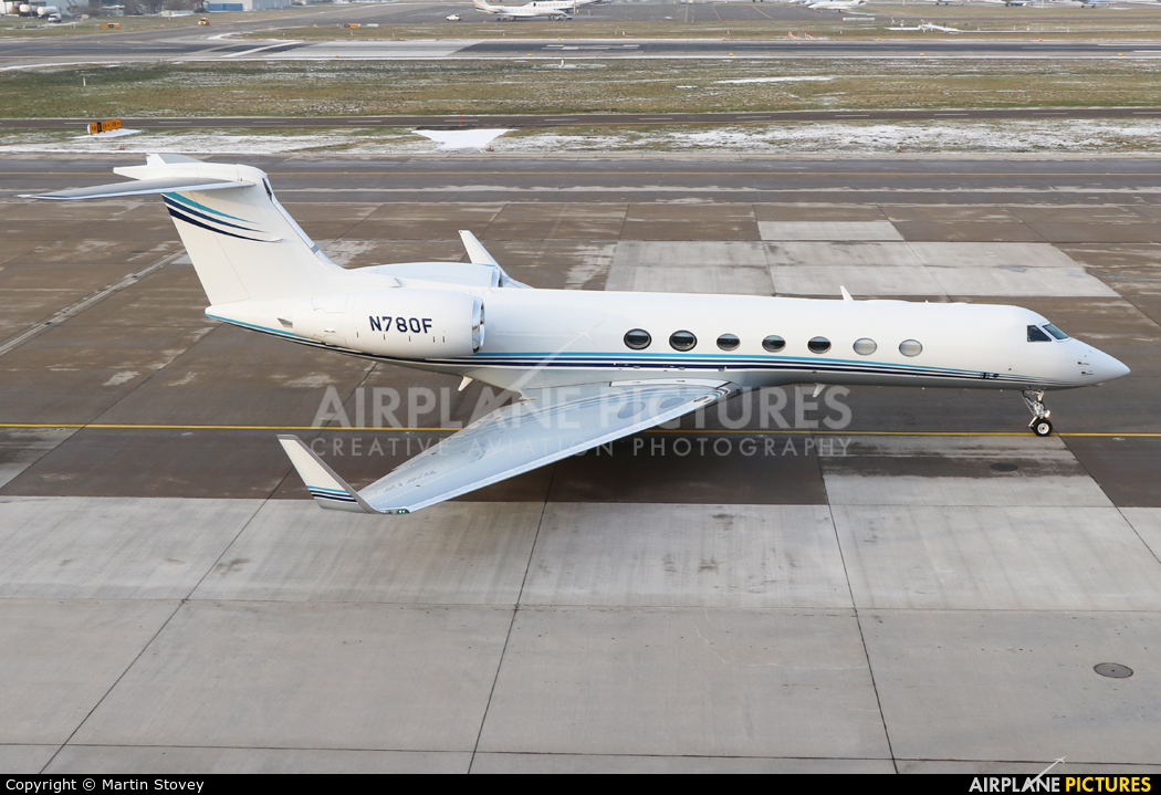Private N780F aircraft at Zurich