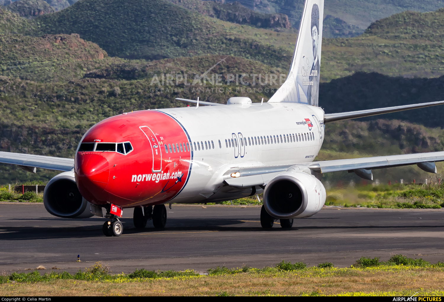 Norwegian Air International EI-FHN aircraft at Tenerife Norte - Los Rodeos
