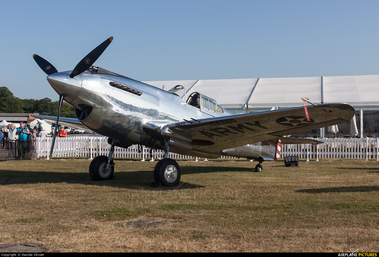 The Fighter Collection G-CIIO aircraft at Duxford