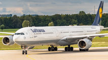 D-AIHA - Lufthansa Airbus A340-600 aircraft