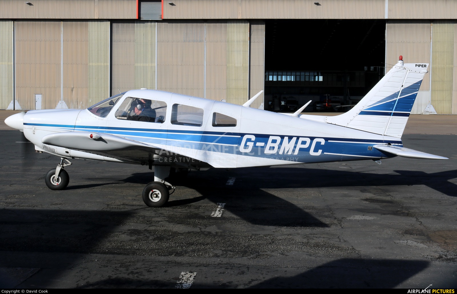 Private G-BMPC aircraft at East Midlands