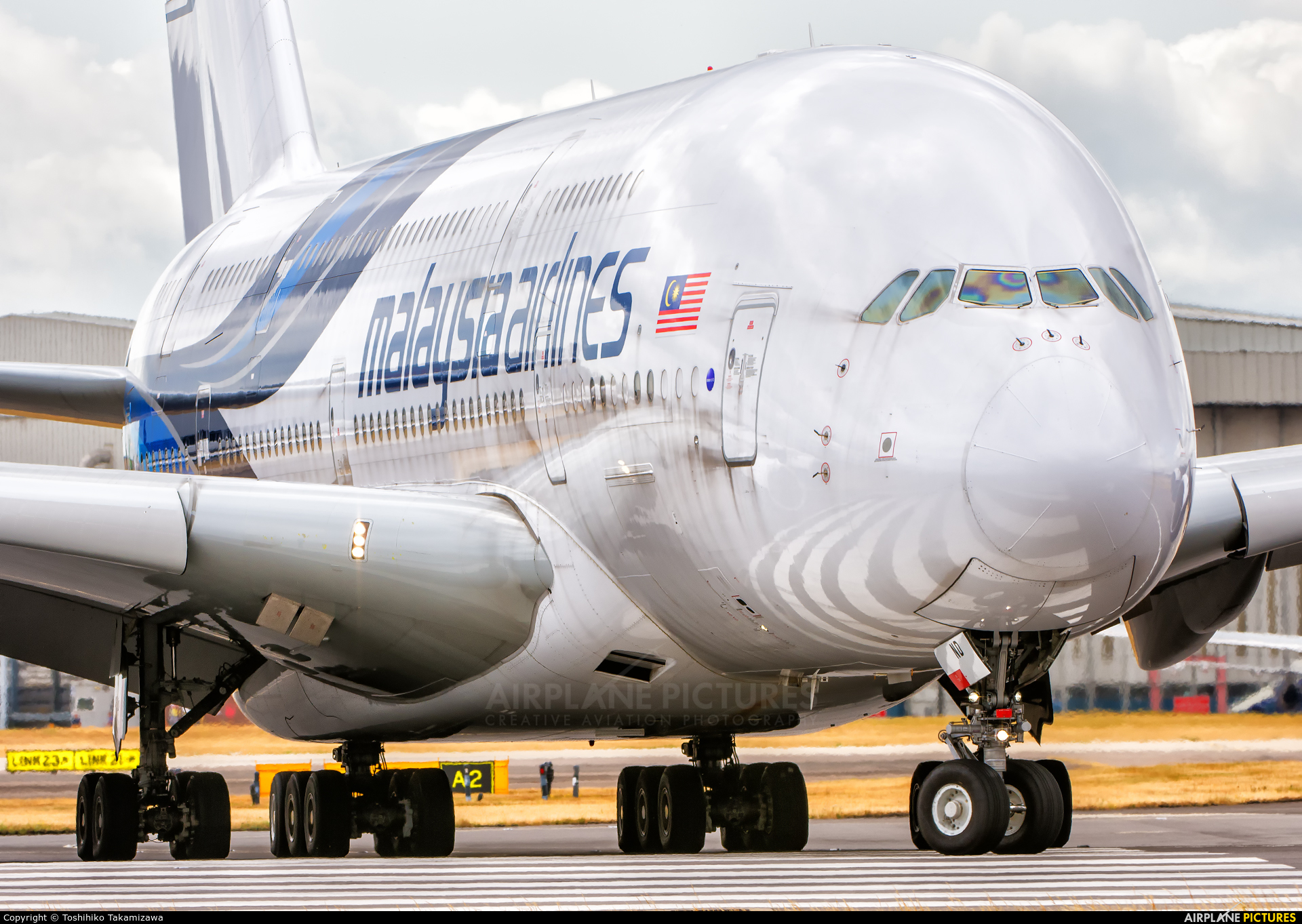 Malaysia Airlines 9M-MND aircraft at London - Heathrow