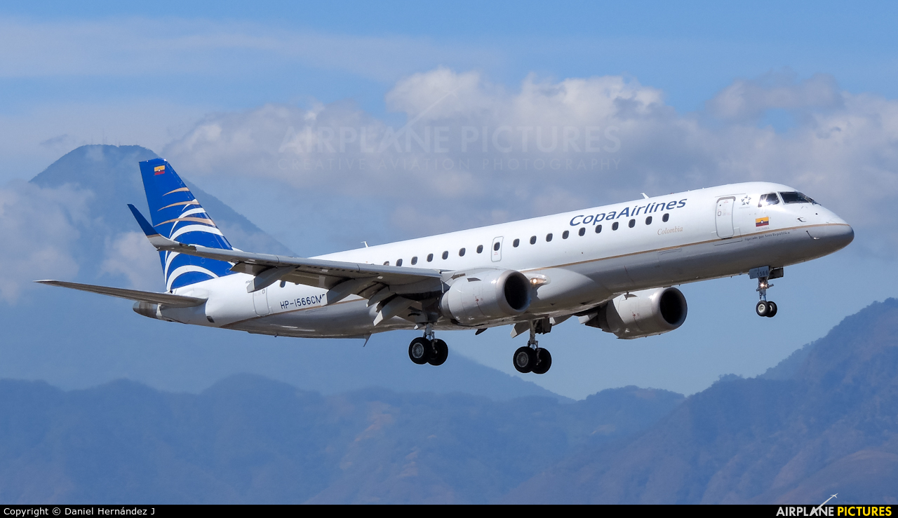 Copa Airlines HP-1566CMP aircraft at Guatemala - La Aurora