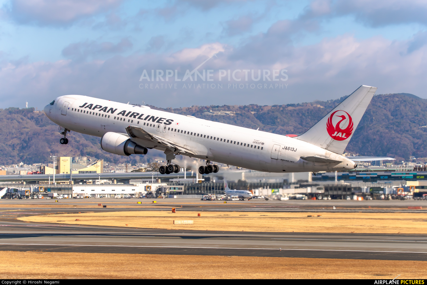 JAL - Japan Airlines JA613J aircraft at Osaka - Itami Intl