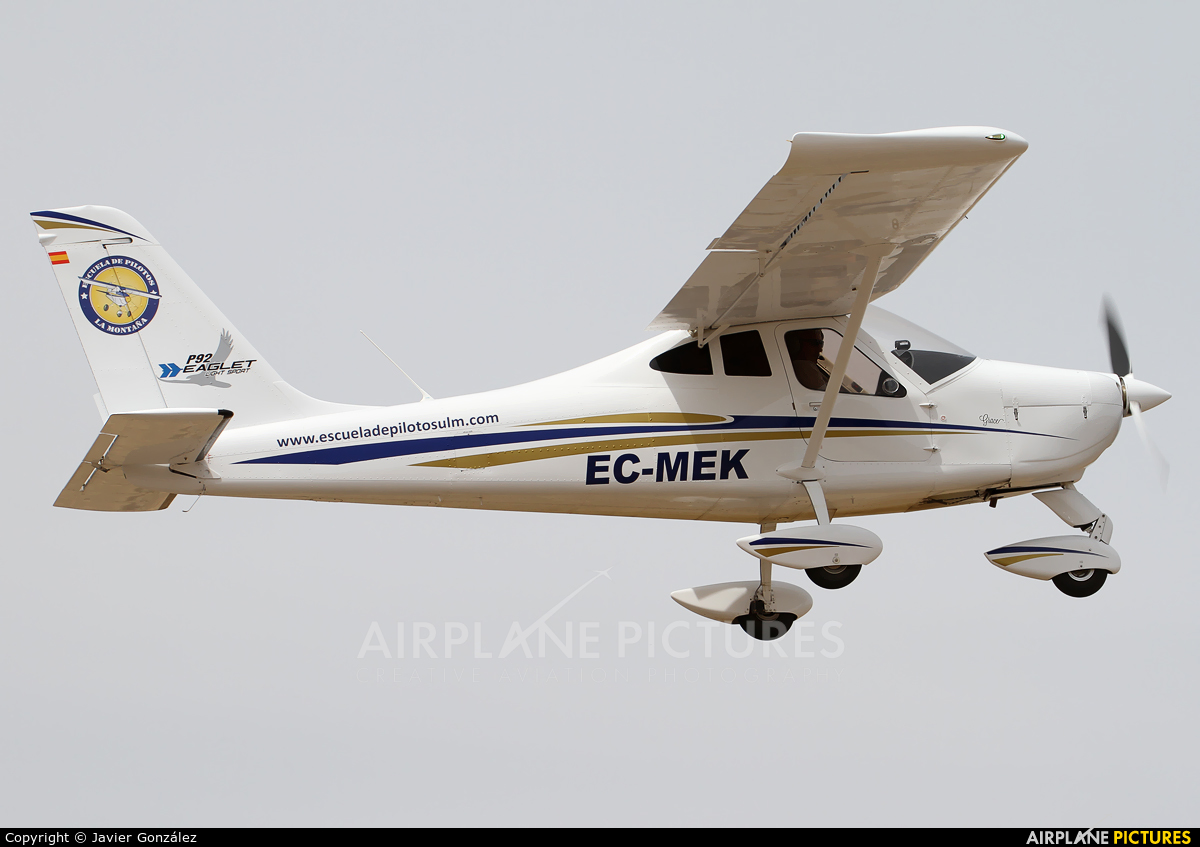 Private EC-MEK aircraft at Igualada - Odena