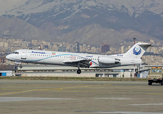 EP-ATG - Iran Aseman Fokker 100