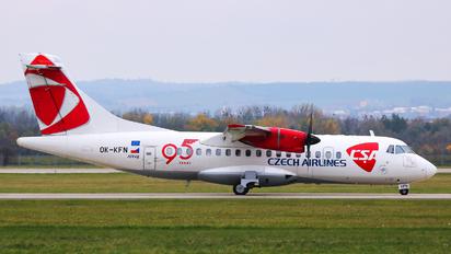 OK-KFN - CSA - Czech Airlines ATR 42 (all models)