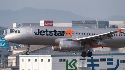 JA02JJ - Jetstar Japan Airbus A320