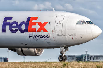 N744FD - FedEx Federal Express Airbus A300F
