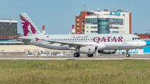 A7-ADA - Qatar Airways Airbus A320 aircraft