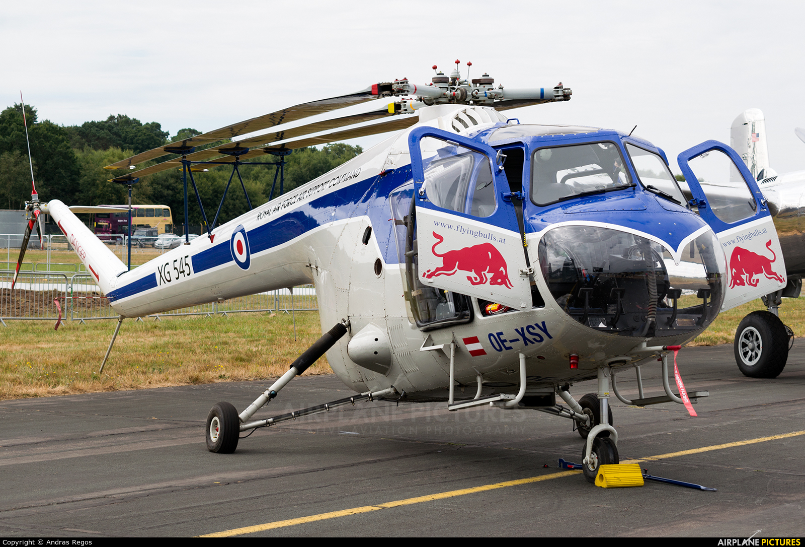 The Flying Bulls OE-XSY aircraft at Farnborough