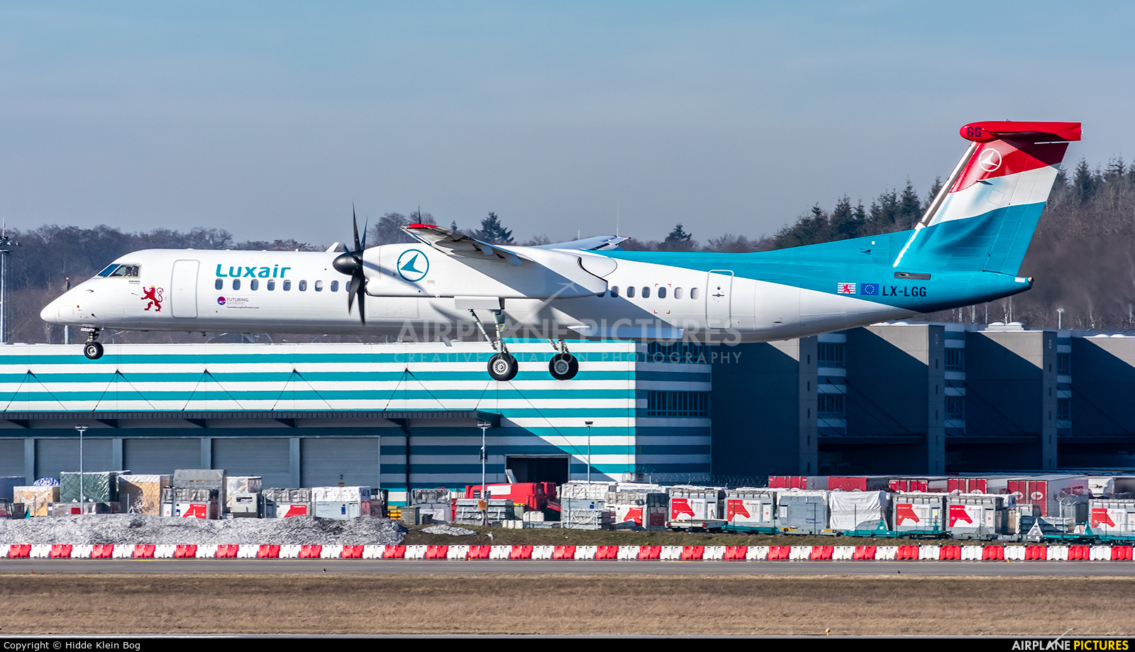 Luxair LX-LGG aircraft at Luxembourg - Findel