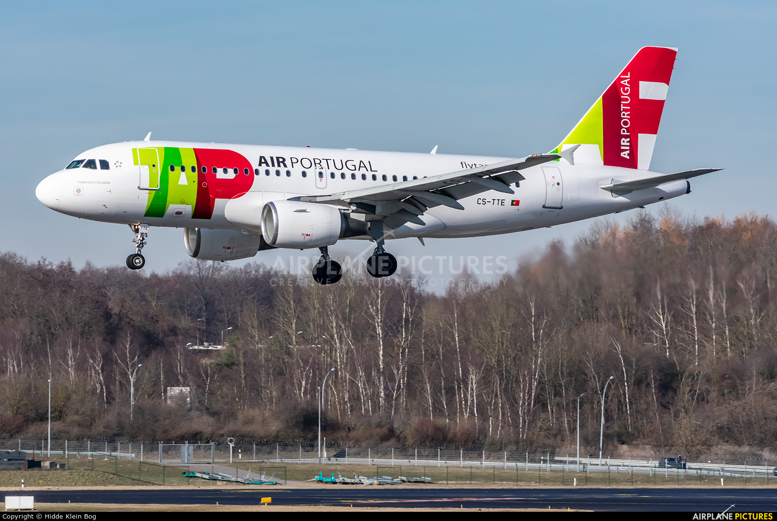 TAP Portugal CS-TTE aircraft at Luxembourg - Findel