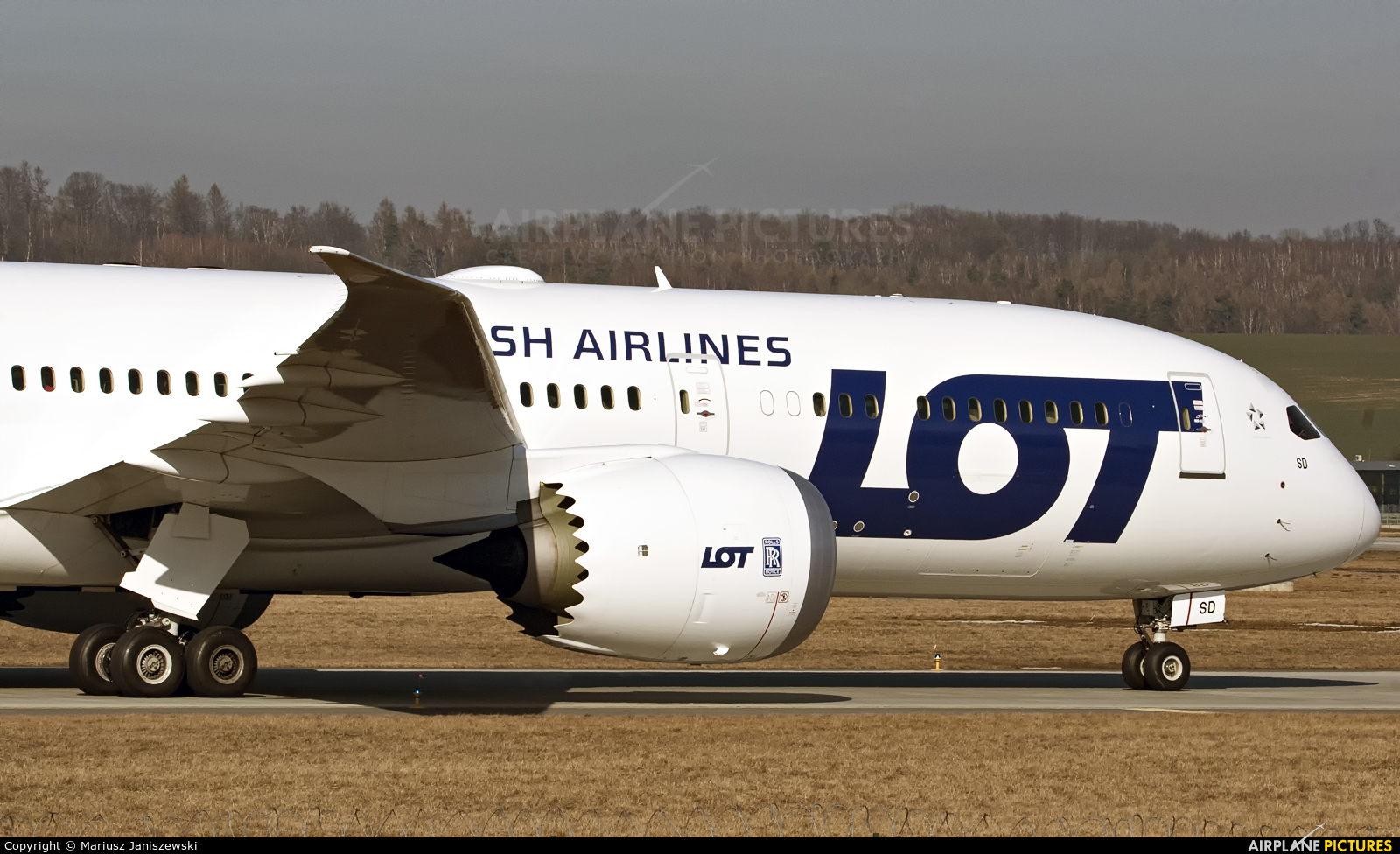 LOT - Polish Airlines SP-LSD aircraft at Kraków - John Paul II Intl