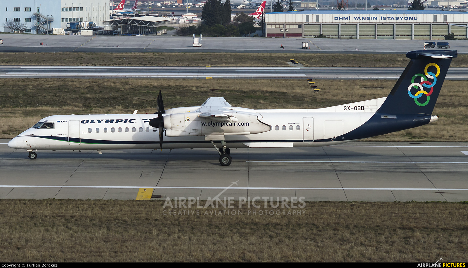 Olympic Airlines SX-OBD aircraft at Istanbul - Ataturk