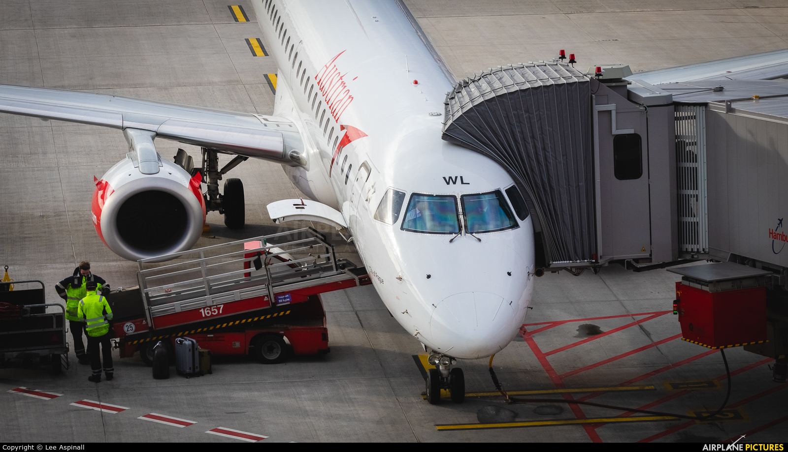 Austrian Airlines/Arrows/Tyrolean OE-LWL aircraft at Hamburg - Fuhlsbüttel