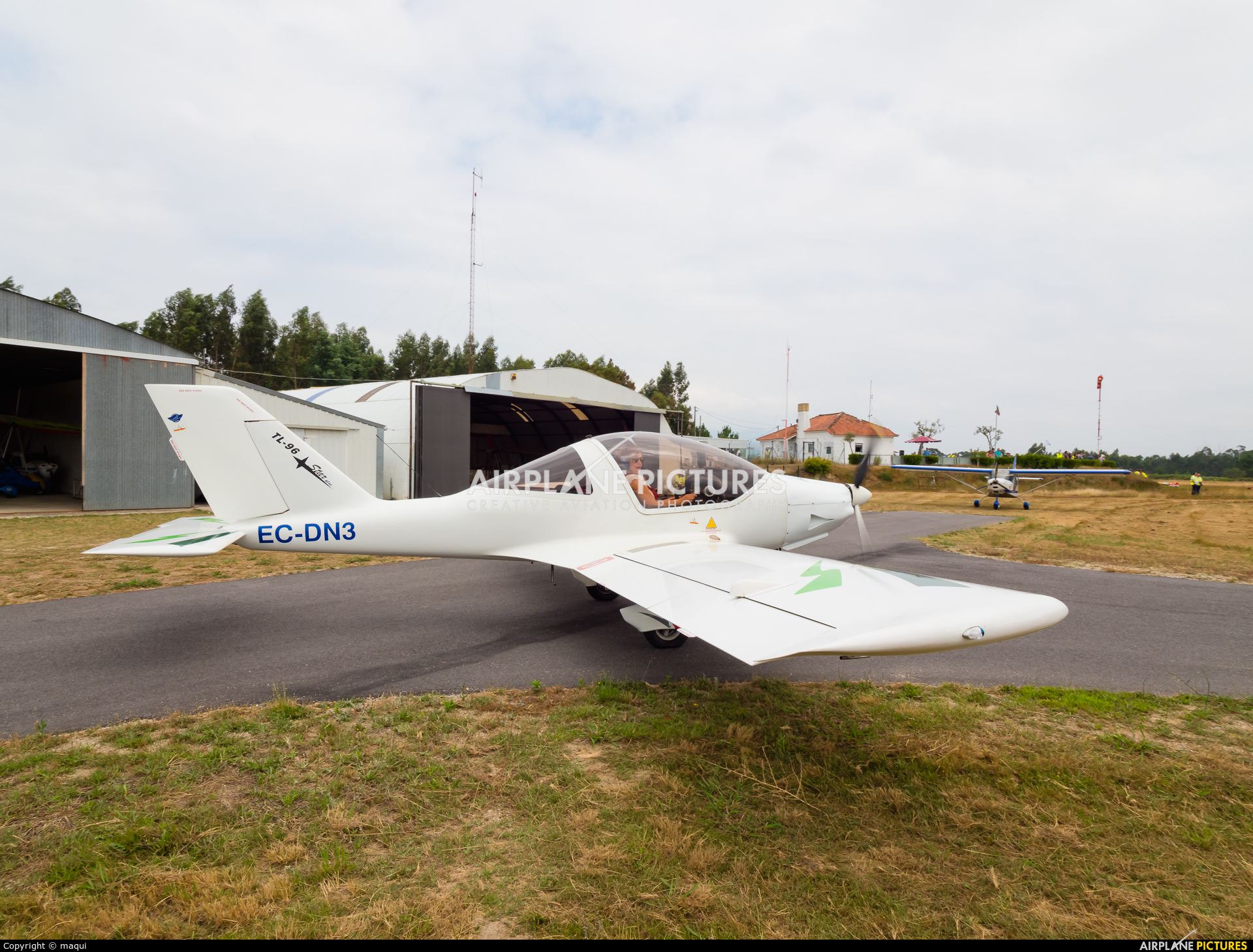 Private EC-DN3 aircraft at Aerodrome Cerval