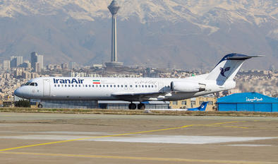 EP-IDF - Iran Air Fokker 100