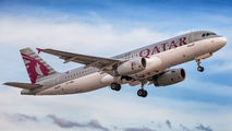 A7-AHH - Qatar Airways Airbus A320 aircraft