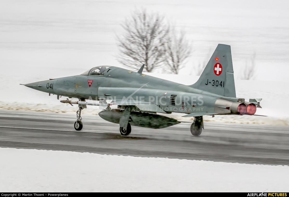Switzerland - Air Force J-3041 aircraft at Meiringen
