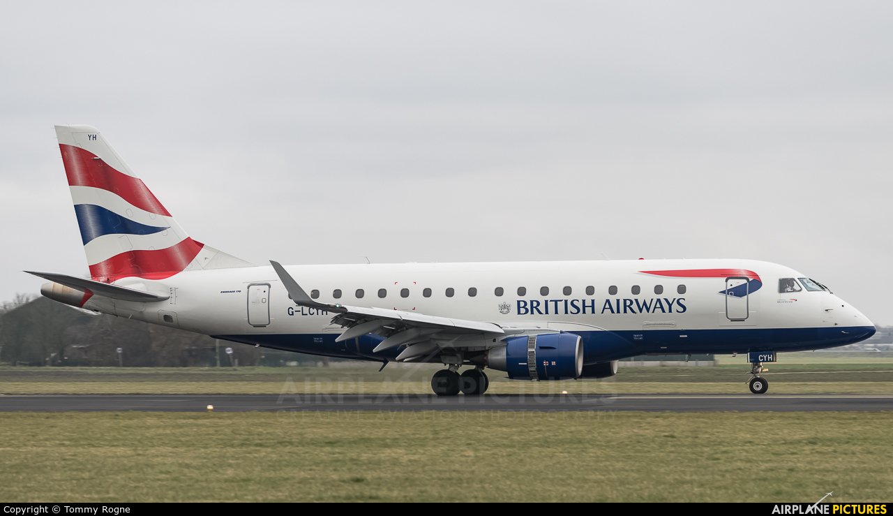 British Airways - City Flyer G-LCYH aircraft at Amsterdam - Schiphol