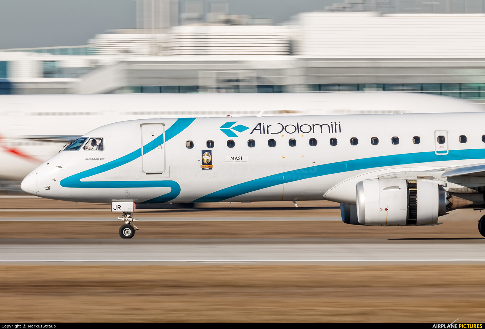 Air Dolomiti I-ADJR aircraft at Munich