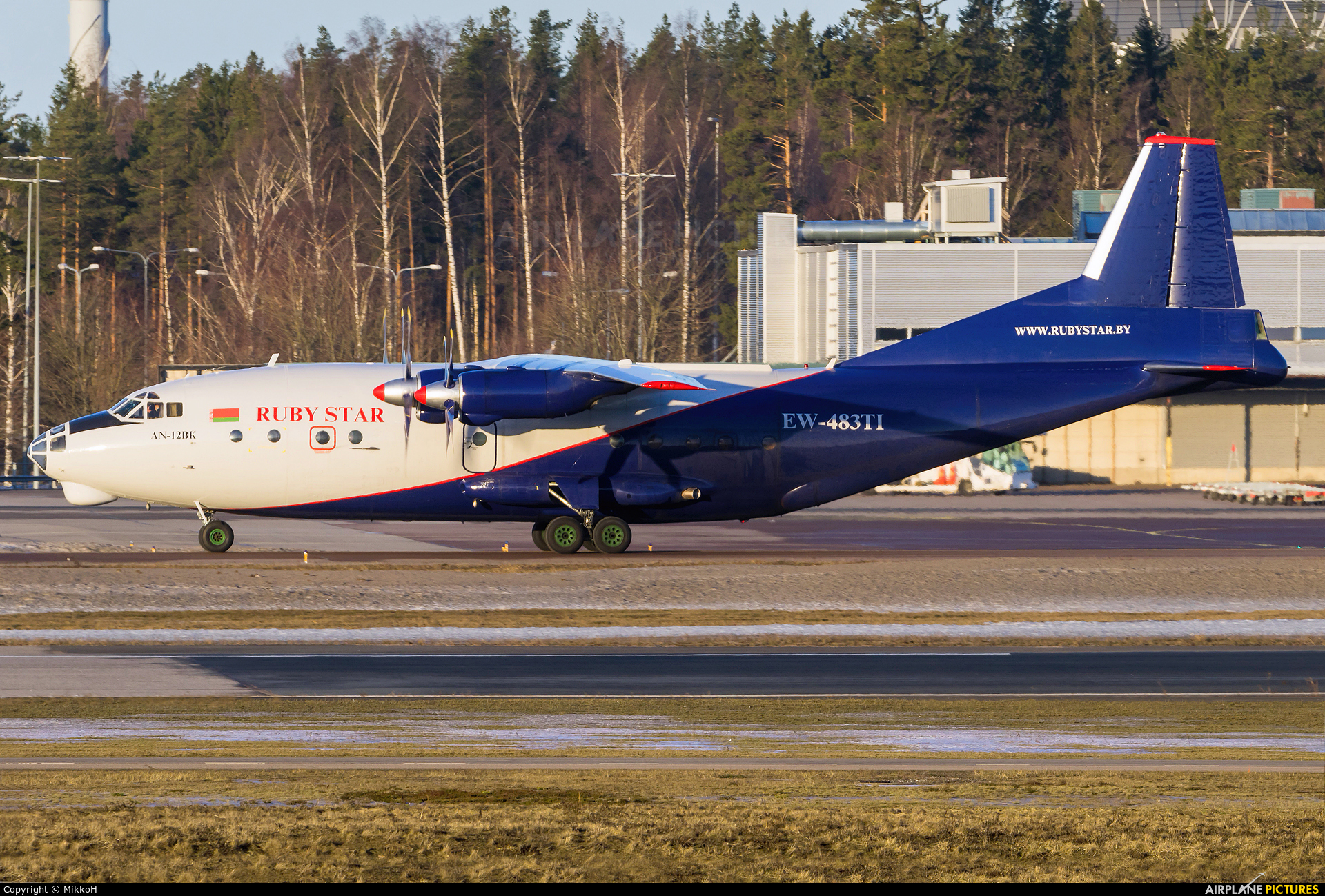 Ruby Star Air Enterprise EW-483TI aircraft at Helsinki - Vantaa
