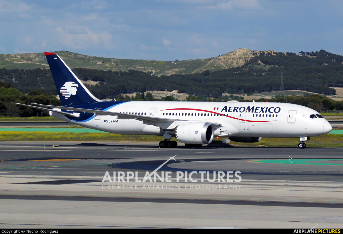 Aeromexico N967AM aircraft at Madrid - Barajas