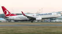 TC-JVZ - Turkish Airlines Boeing 737-800 aircraft