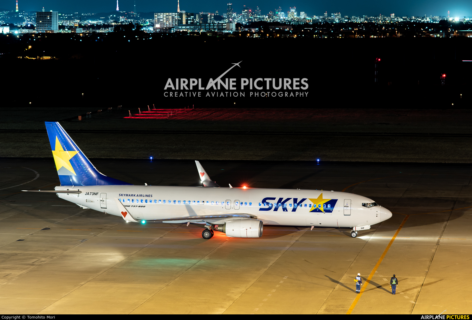 Skymark Airlines JA73NF aircraft at Sendai