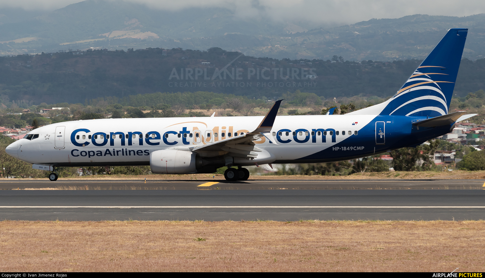 Hp 1849cmp Copa Airlines Boeing 737 800 At San Jose Juan Santamaria Intl Photo Id Airplane Pictures Net