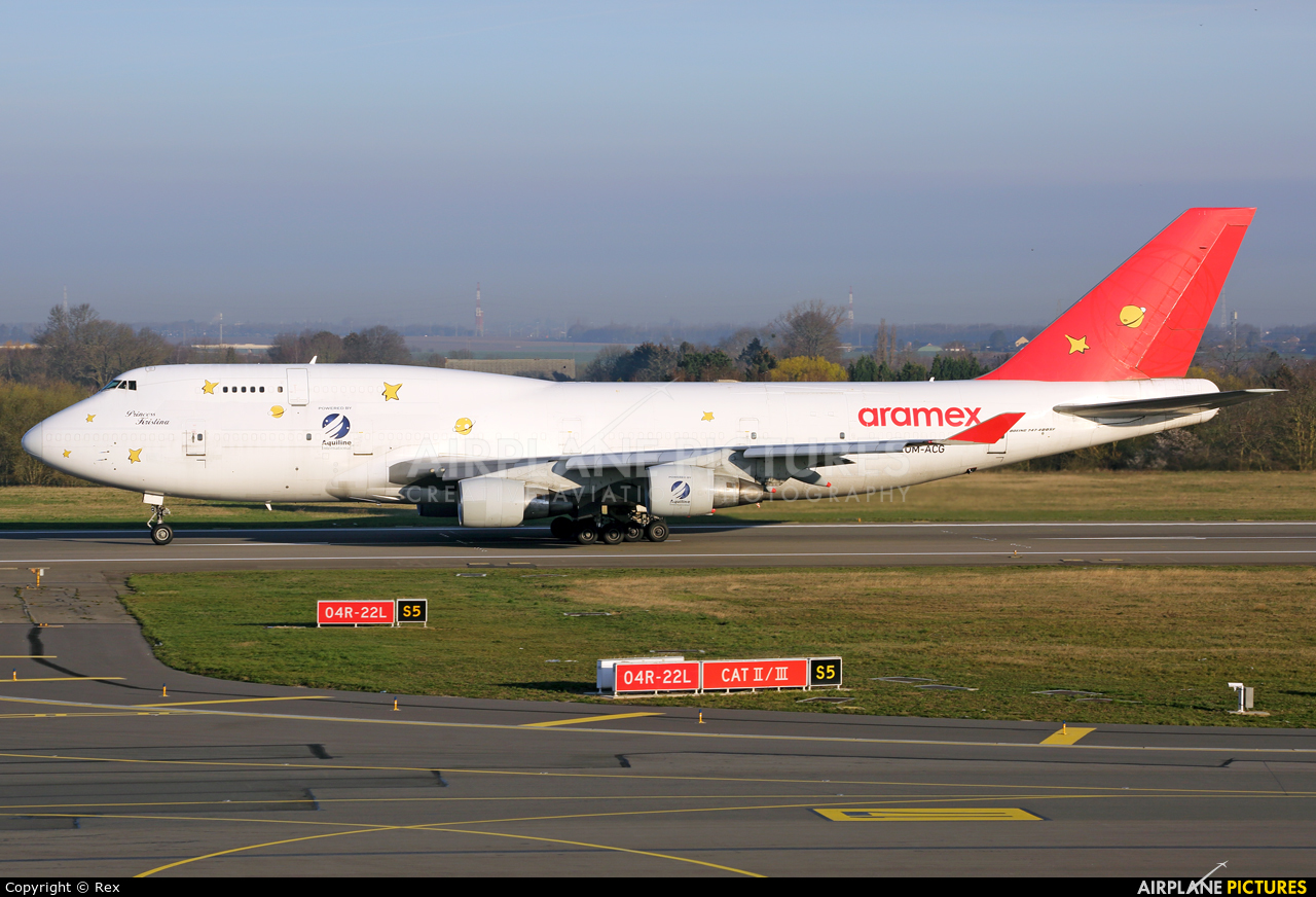 Air Cargo Global OM-ACG aircraft at Liège-Bierset