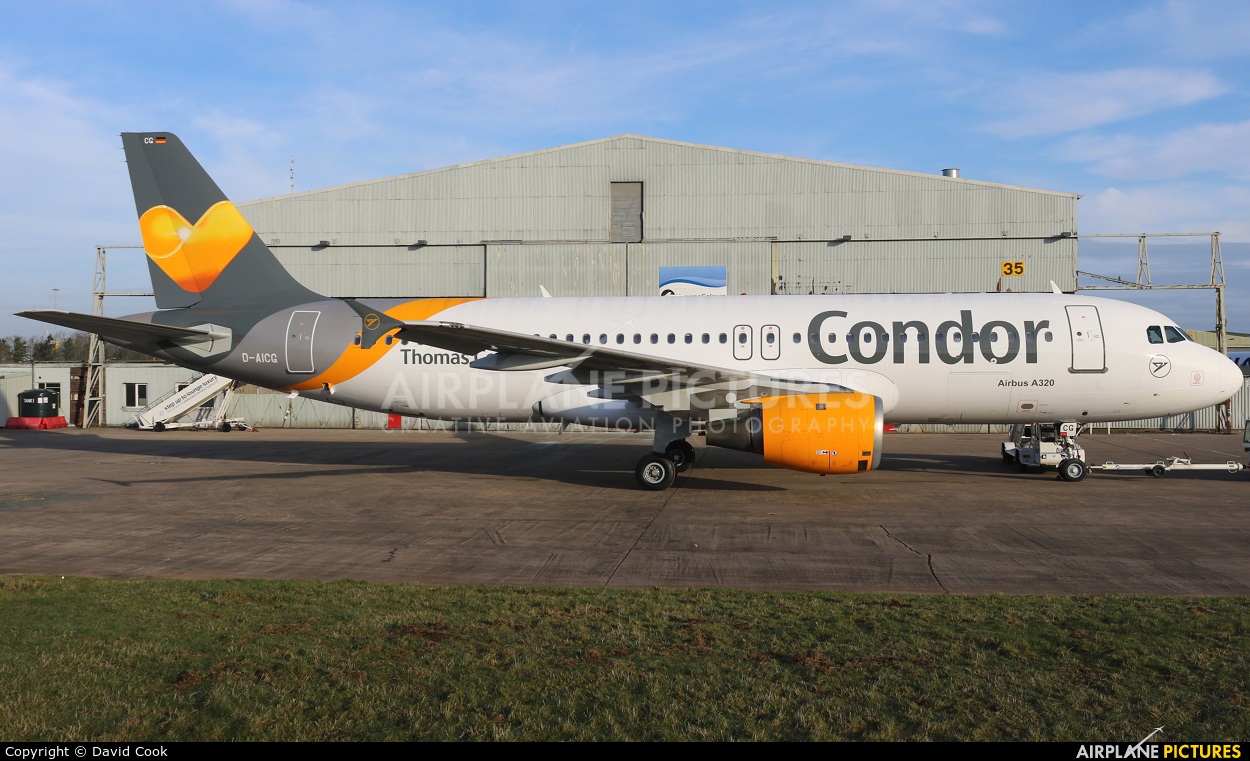 Condor D-AICG aircraft at East Midlands